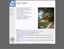 Tablet Screenshot of jmbarchitects.com